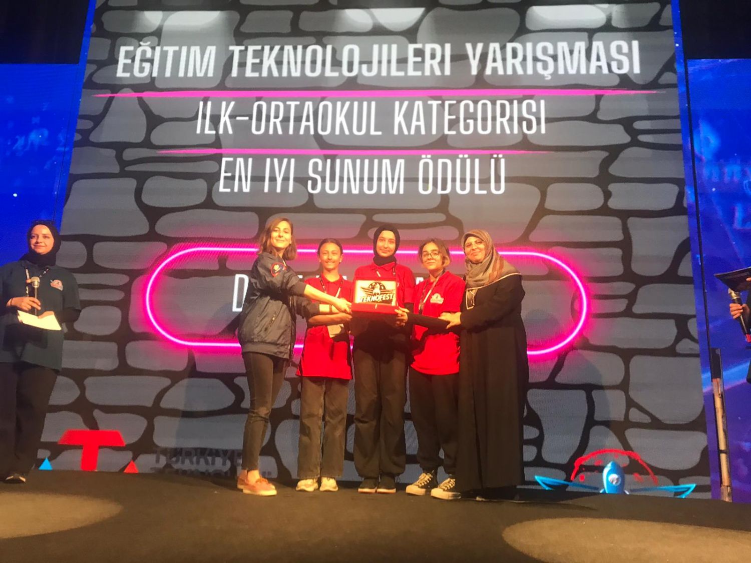 Teknofest 2023 En İyi Sunum Ödülü ve Türkiye 4.lüğü